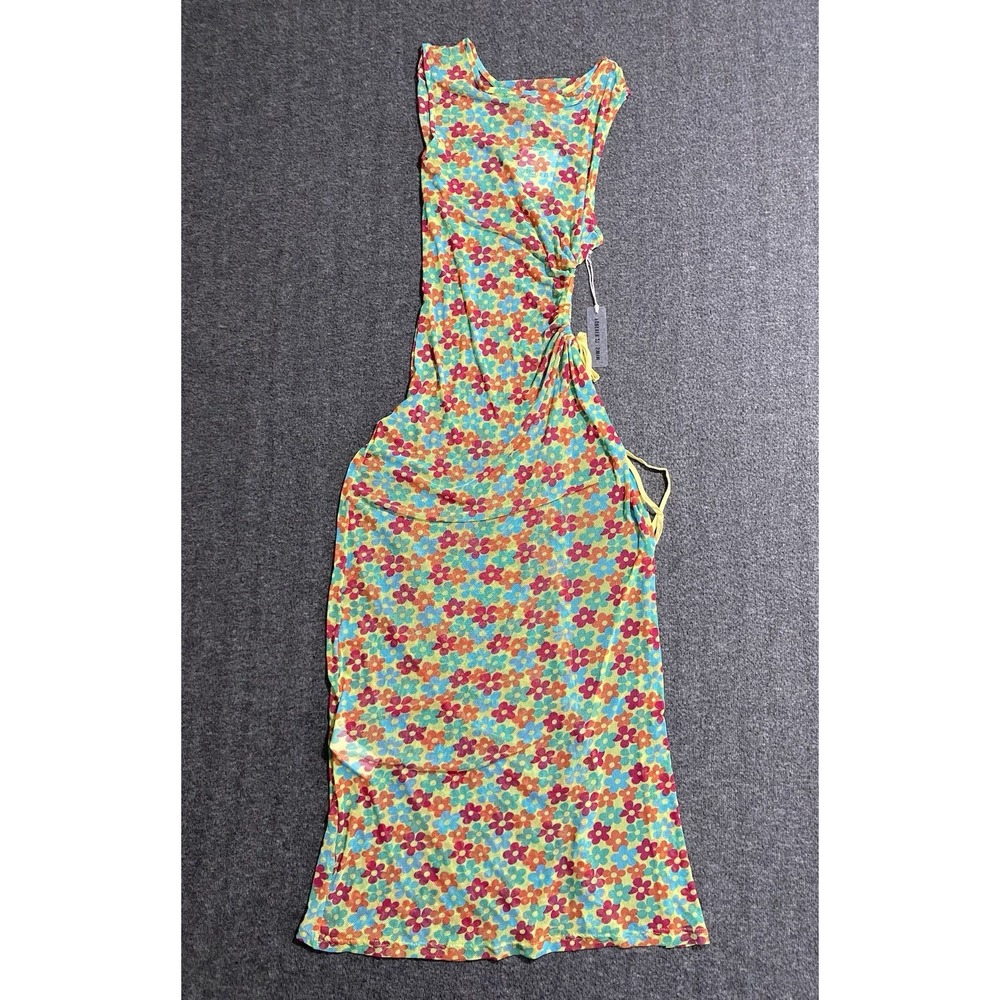 Forever 21 Mesh Swim Cover-Up Midi Dress L-NWT